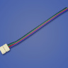 Коннектор LED CN-10 мм (5050 RGB, провод 15 см)